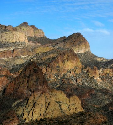 mountain colors-Superstition Mountains