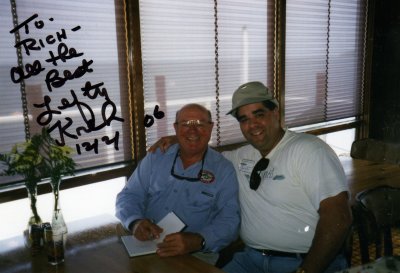 Lefty and me at the Salty Fly Rodders Conclave in 1996