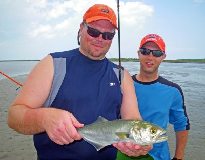 Doug and Brady  with a Bluefish