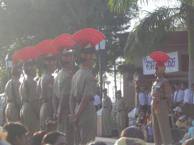 India Border Control Guards during closing ceremony (3).JPG