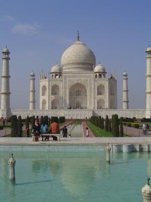 Taj Mahal (24) Ruth's Lady Di Pose.JPG