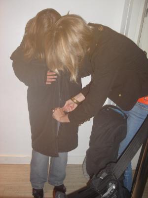 Ice Bar (Ruth gets stuck in her jacket).JPG