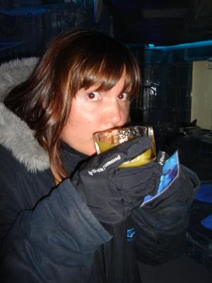 Ice Bar (Sarah & Drink).JPG