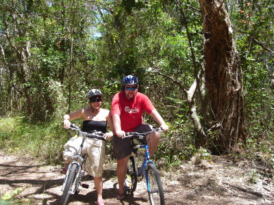 Me and Matthew on the extreme mountain bike ride.JPG
