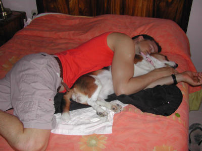 Puppy & Papito Sleeping