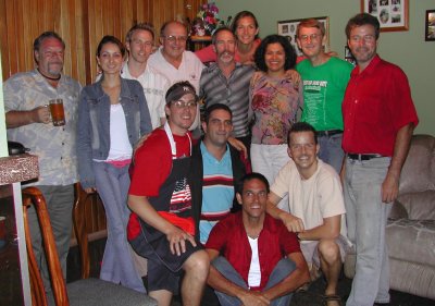 July 4th Party at Clum's Residence - Chiropractors of Costa Rica