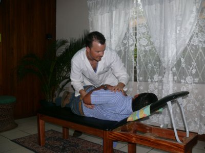 Costa Rica Chiropractor Adjusting II