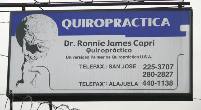 Quiropractica Dr. Ronnie Capri - San Jose, Costa Rica