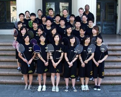 Badminton Team Portraits 4-17-09