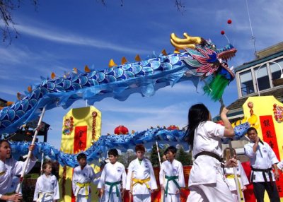 Lunar New Year Festival at Harbor Bay Landing, Alameda