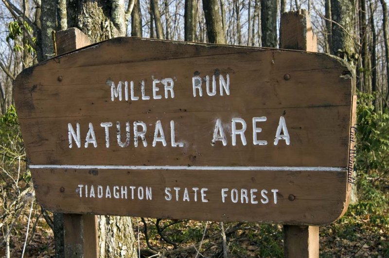 Miller Run sign