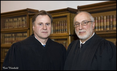 Judge Steve Minor,Retired Judge John Leete
