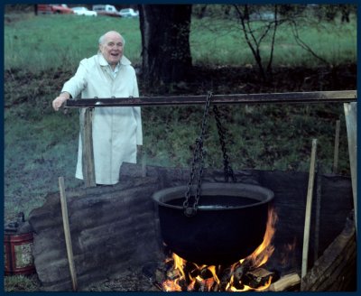 Milton Braun at the Leek Pot.  Germania Grange