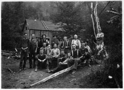 West Pike 1910,  Lumber Camp of James Barley