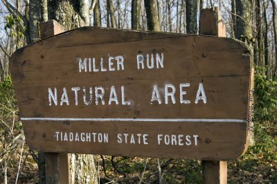 Miller Run sign