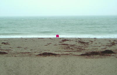 The Lonely beach chair