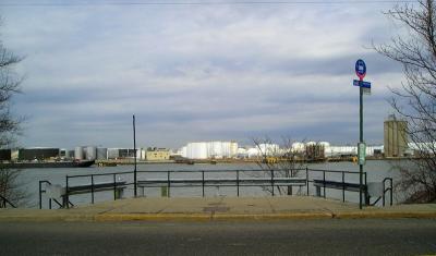 Looking over to New Jersey from Staten Island