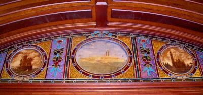 Nautical stained glass