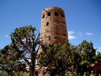 Canyon lookout tower