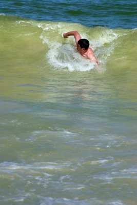 jon body surfing