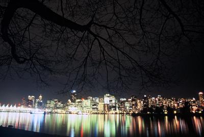 vancouver at night