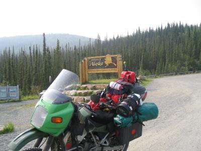 Motorcycle Touring  Alaska 2005