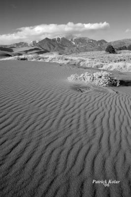 Great Sand Dunes B&W 3