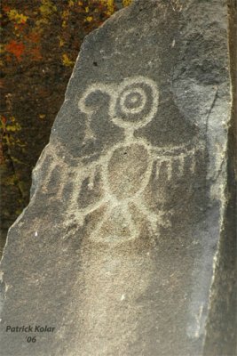 Bird Petroglyph-WA