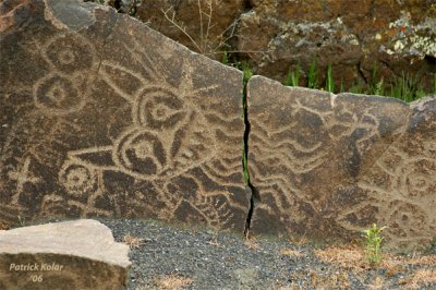 Horsethief Lake Petroglyph-WA