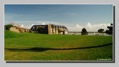 Granville - Anciens bunkers du mur de l'Atlantique.