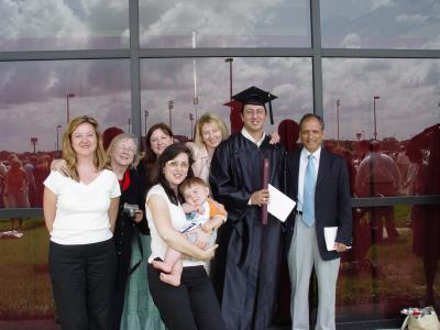 Graduation - family photo