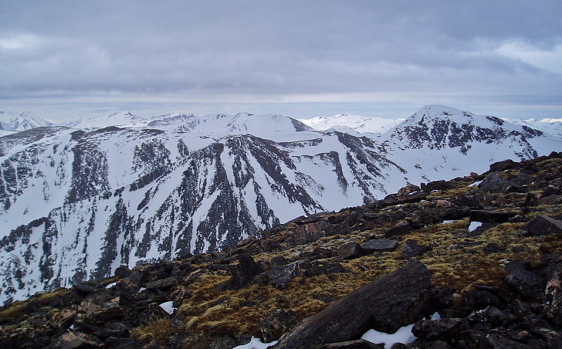 Mt Eva from the summit ridge