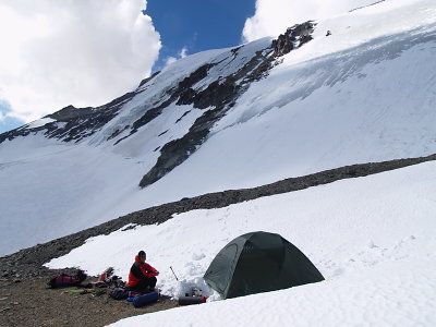 High camp (~4600m)