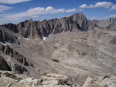 Mt Whitney from Mt Irvine