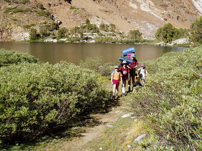 Morning at Chocolate Lakes