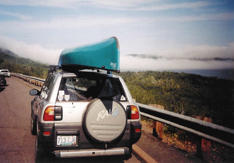 RAV4 on Lake Superior near Grand Portage