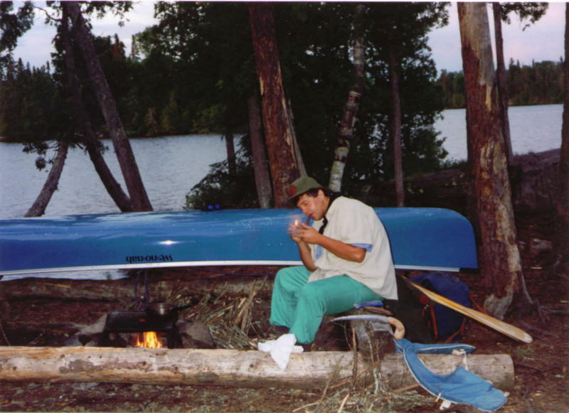 old blue in camp.jpg