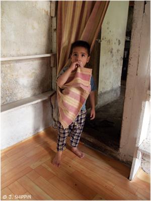 A boy in Srinagar, Kashmir.