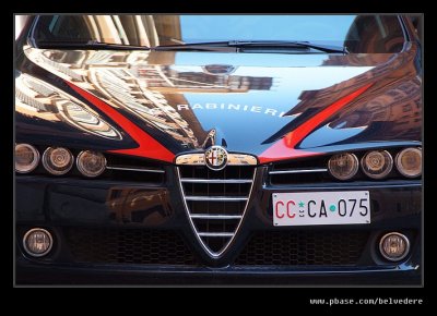 Carabinieri's Alfa Romeo 159, Rome