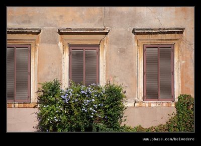 Shuttered Windows #4, Rome