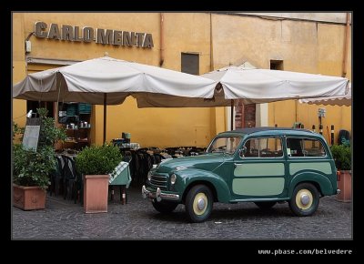 Classic Fiat & Ristorante, Trastevere, Rome