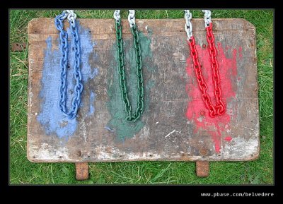Painted Chains, Holy Island, Northumberland