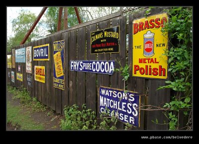 Period Advertising, Blists Hill, Ironbridge