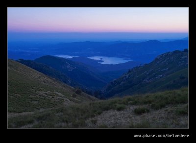 Last Light over Lake Orta from Mt Mottarone
