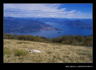 View from Summit of Mt Mottarone, Lake Maggiore