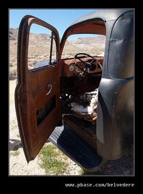 Decaying Pickup #01, Rhyolite Ghost Town, NV