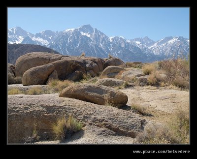 Mt Whitney from Alabama Hills #01, CA
