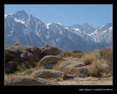 Mt Whitney from Alabama Hills #02, CA