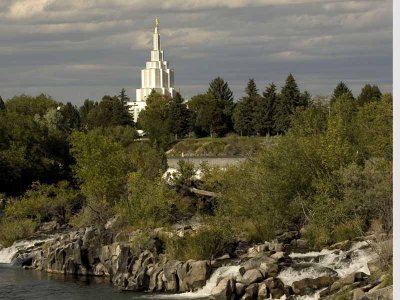 Idaho Falls Temple - Dedicated 1945