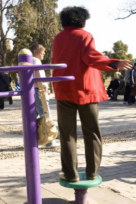 Exercise in Temple of Heaven Park